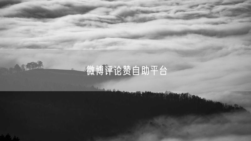 微博评论赞自助平台