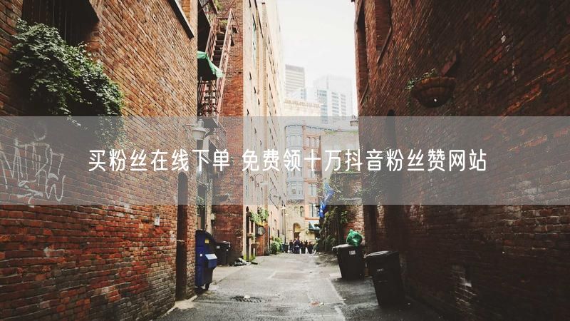 买粉丝在线下单 免费领十万抖音粉丝赞网站