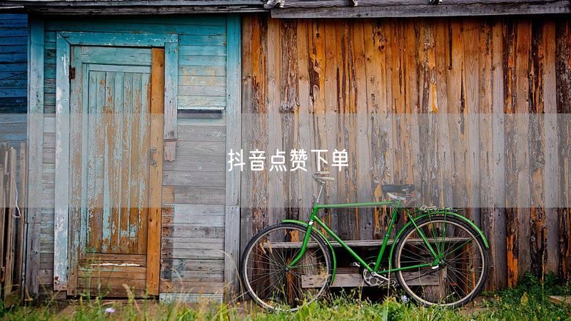 抖音点赞下单