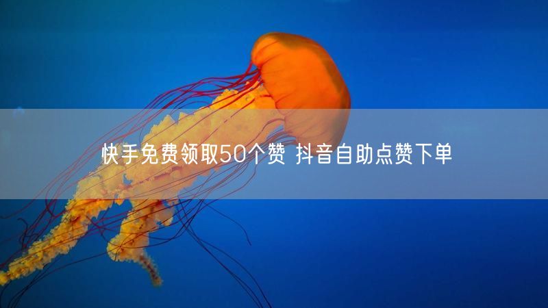 快手免费领取50个赞 抖音自助点赞下单