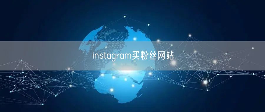 instagram买粉丝网站