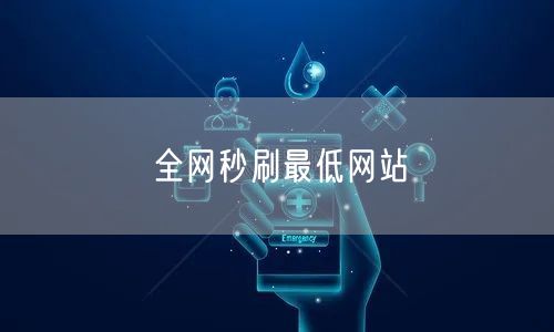 全网秒刷最低网站