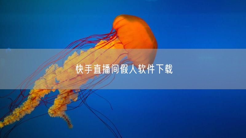 快手直播间假人软件下载