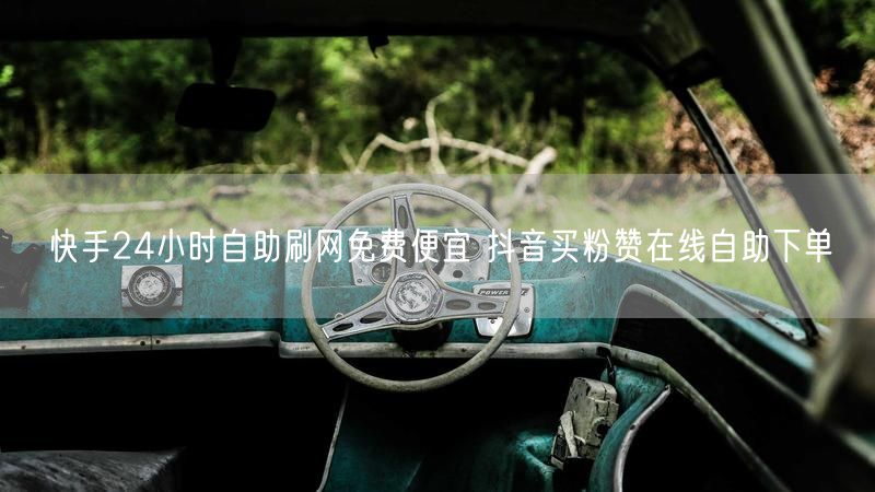 快手24小时自助刷网免费便宜 抖音买粉赞在线自助下单