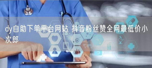 dy自助下单平台网站 抖音粉丝赞全网最低价小次郎