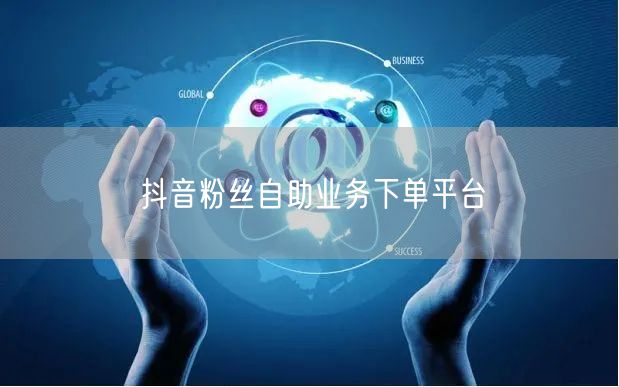 抖音粉丝自助业务下单平台