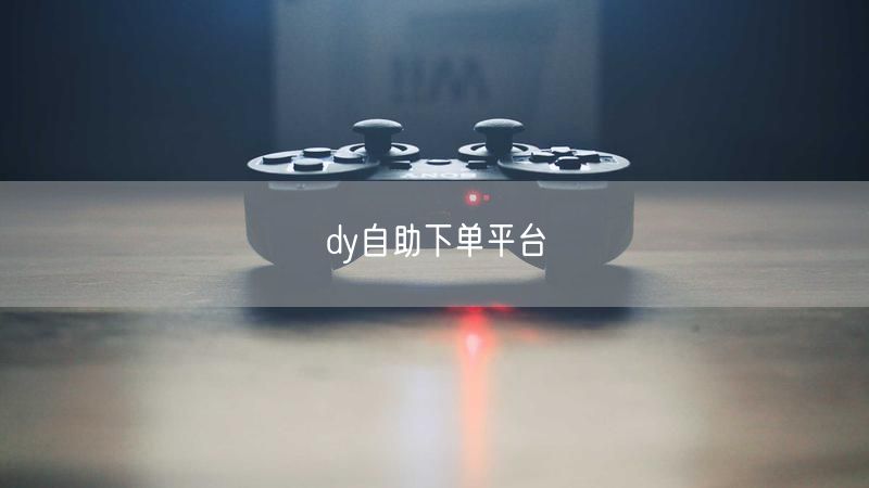 dy自助下单平台