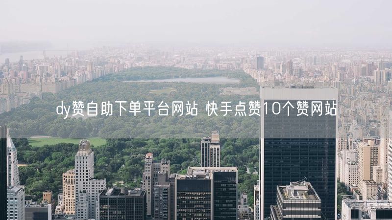 dy赞自助下单平台网站 快手点赞10个赞网站