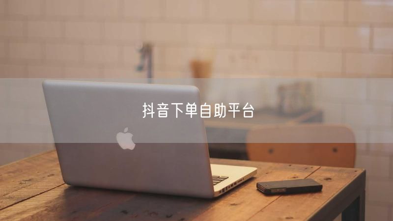 抖音下单自助平台