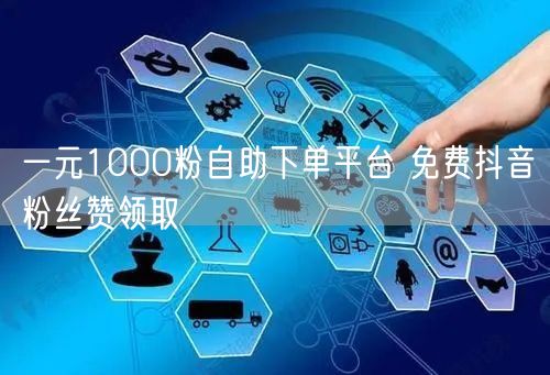 一元1000粉自助下单平台 免费抖音粉丝赞领取