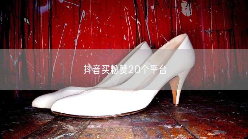 抖音买粉赞20个平台