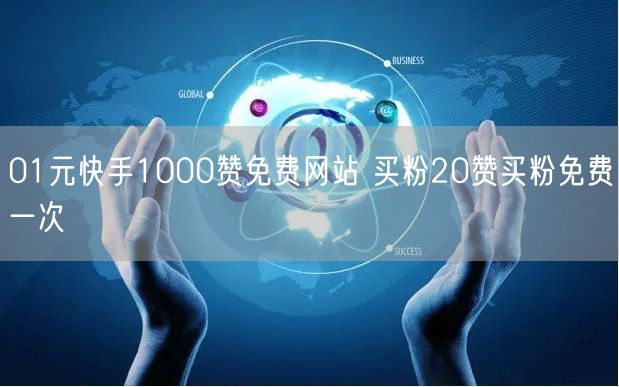 01元快手1000赞免费网站 买粉20赞买粉免费一次