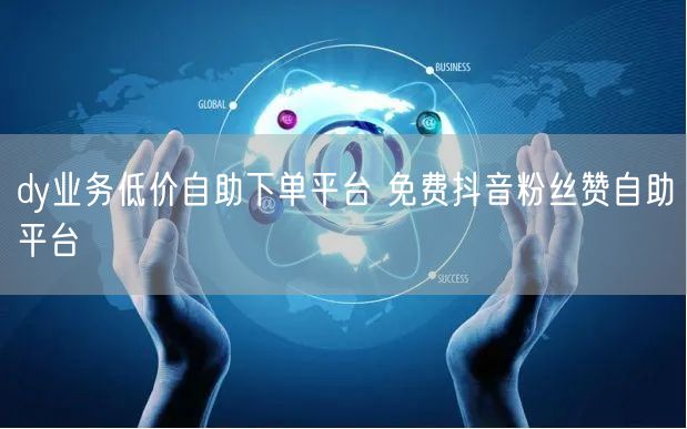 dy业务低价自助下单平台 免费抖音粉丝赞自助平台