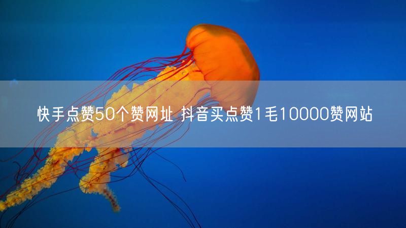 快手点赞50个赞网址 抖音买点赞1毛10000赞网站