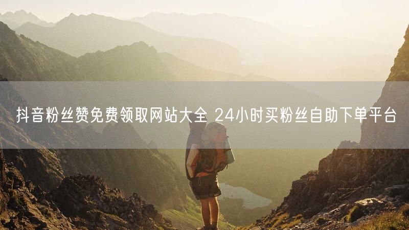 抖音粉丝赞免费领取网站大全 24小时买粉丝自助下单平台