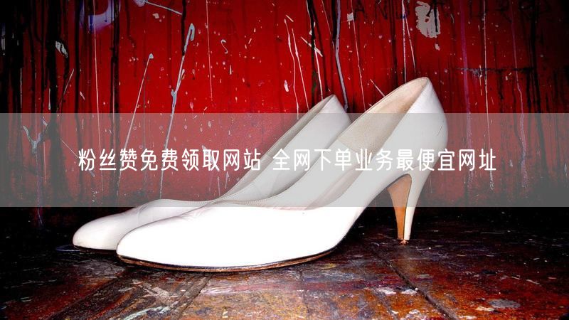 粉丝赞免费领取网站 全网下单业务最便宜网址