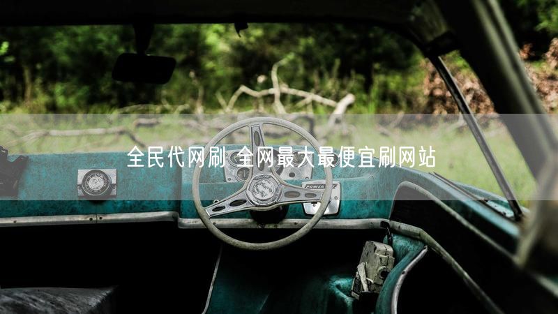 全民代网刷 全网最大最便宜刷网站