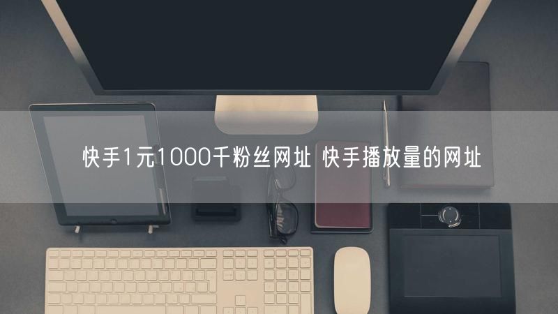 快手1元1000千粉丝网址 快手播放量的网址