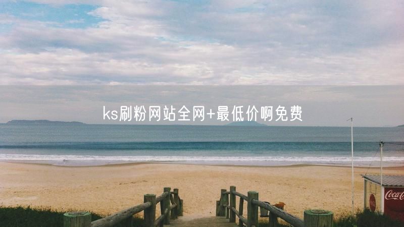 ks刷粉网站全网+最低价啊免费