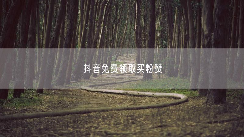 抖音免费领取买粉赞