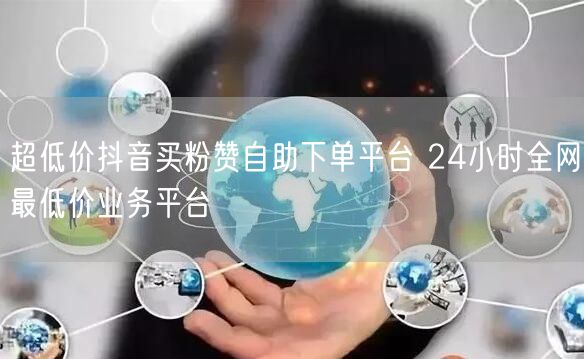 超低价抖音买粉赞自助下单平台 24小时全网最低价业务平台