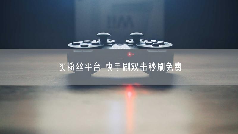 买粉丝平台 快手刷双击秒刷免费