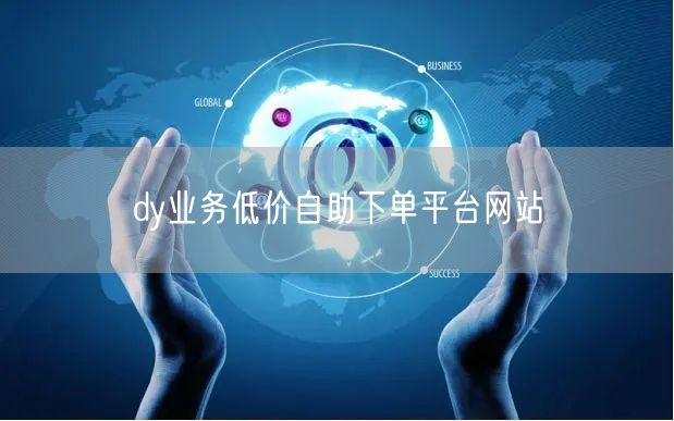 dy业务低价自助下单平台网站
